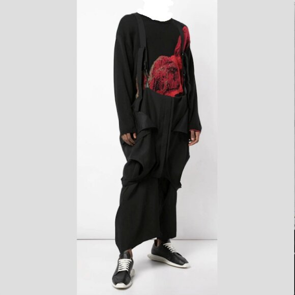 - Yohji Yamamoto Pour Homme Convertible Coverall Jumpsuit - - Picture 4 of 12